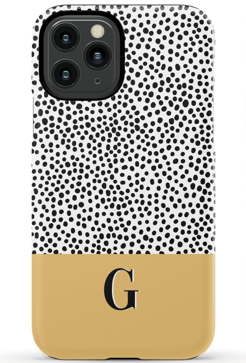 HARVEST GOLD DOTS Phone Case