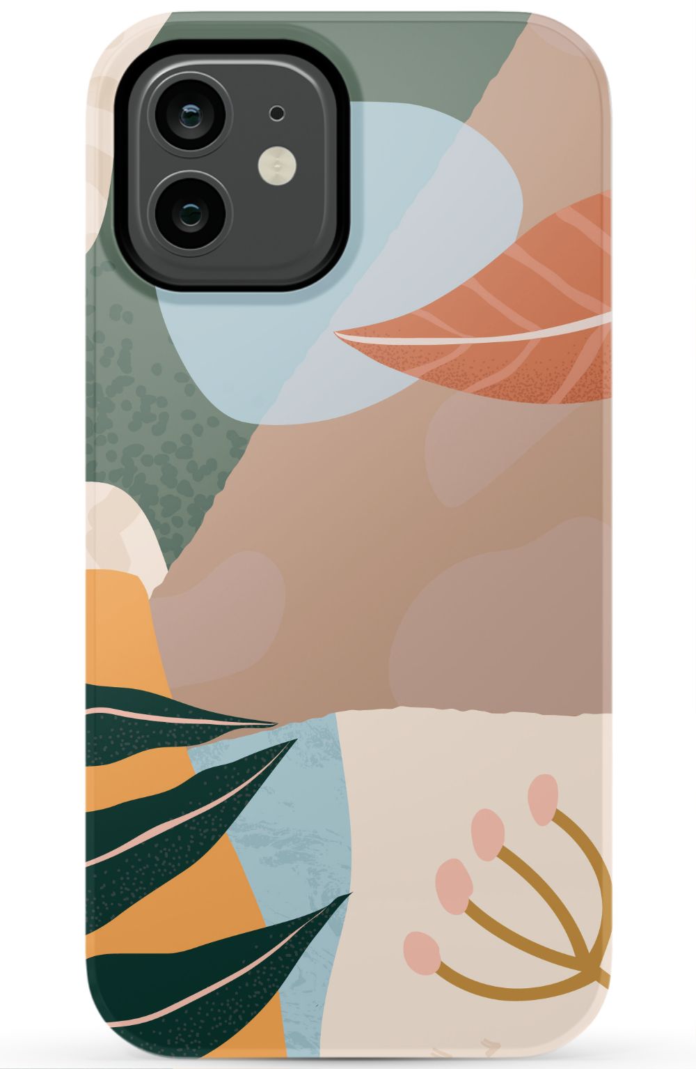 Abstract Plants iPhone Case