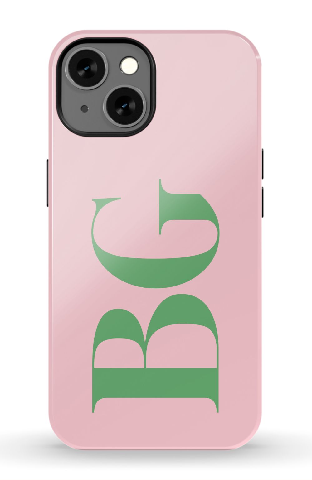 BUBBLEGUM LIME Monogram Phone Case Admin