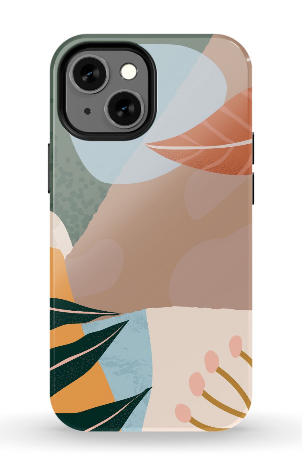 Abstract Plants iPhone Case