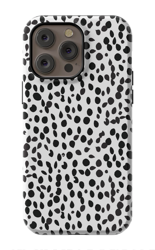 Black Dots iPhone Case