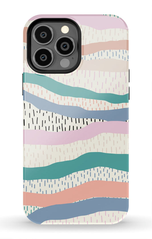 Pastel Abstract iPhone Case