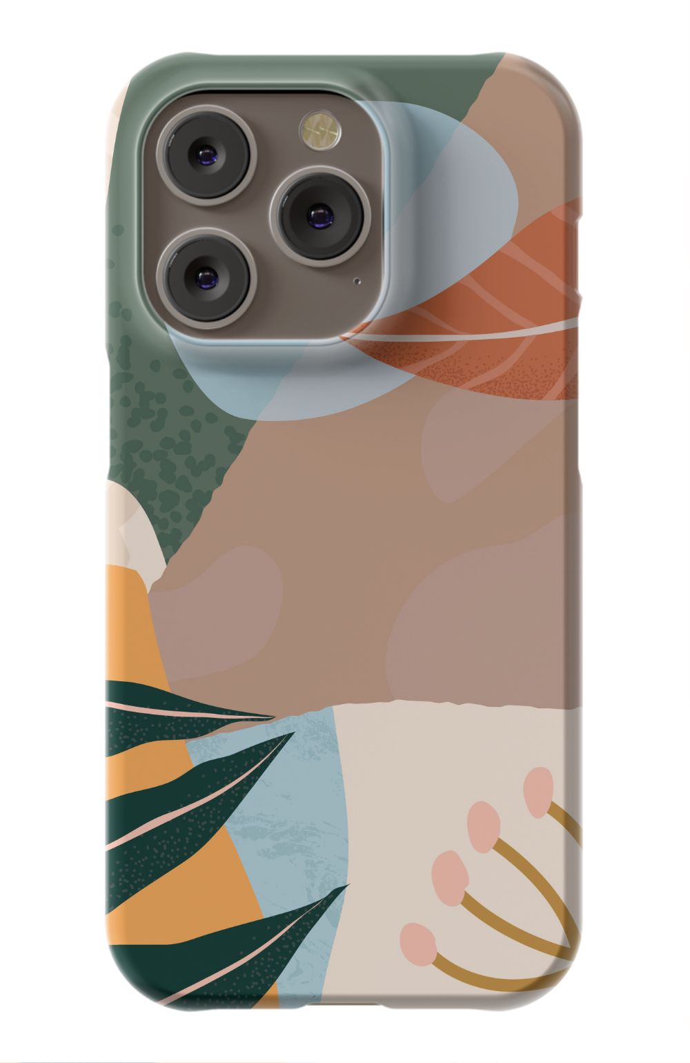 Abstract Plants iPhone Case