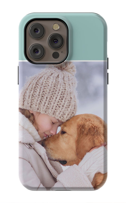 Custom Photo iPhone Case - Center Low Image