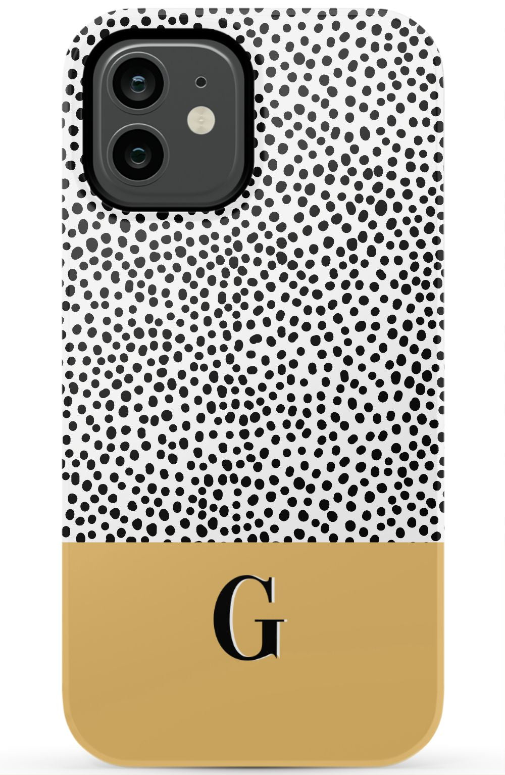 HARVEST GOLD DOTS Phone Case