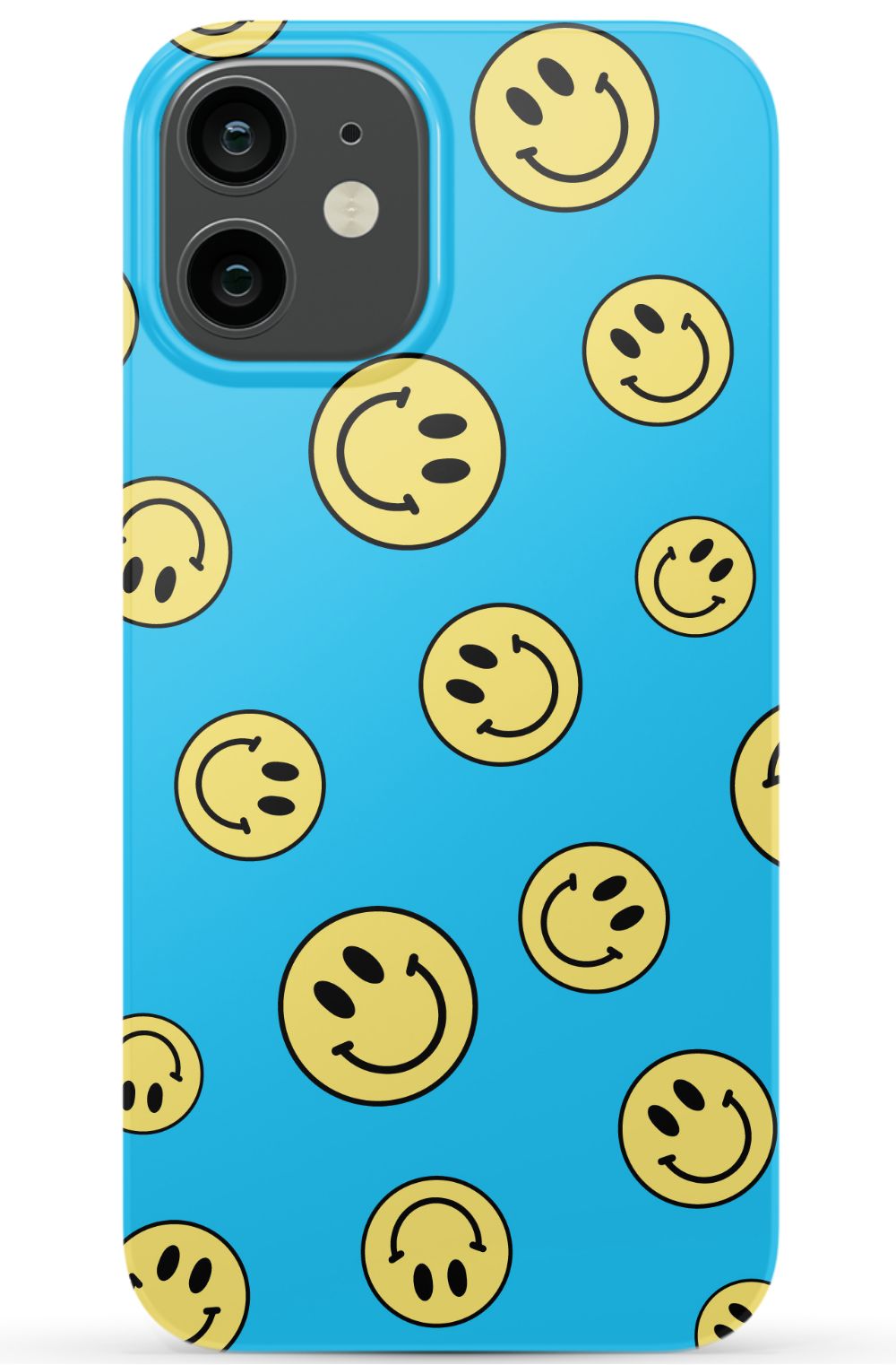 Blue Smiles iPhone Case