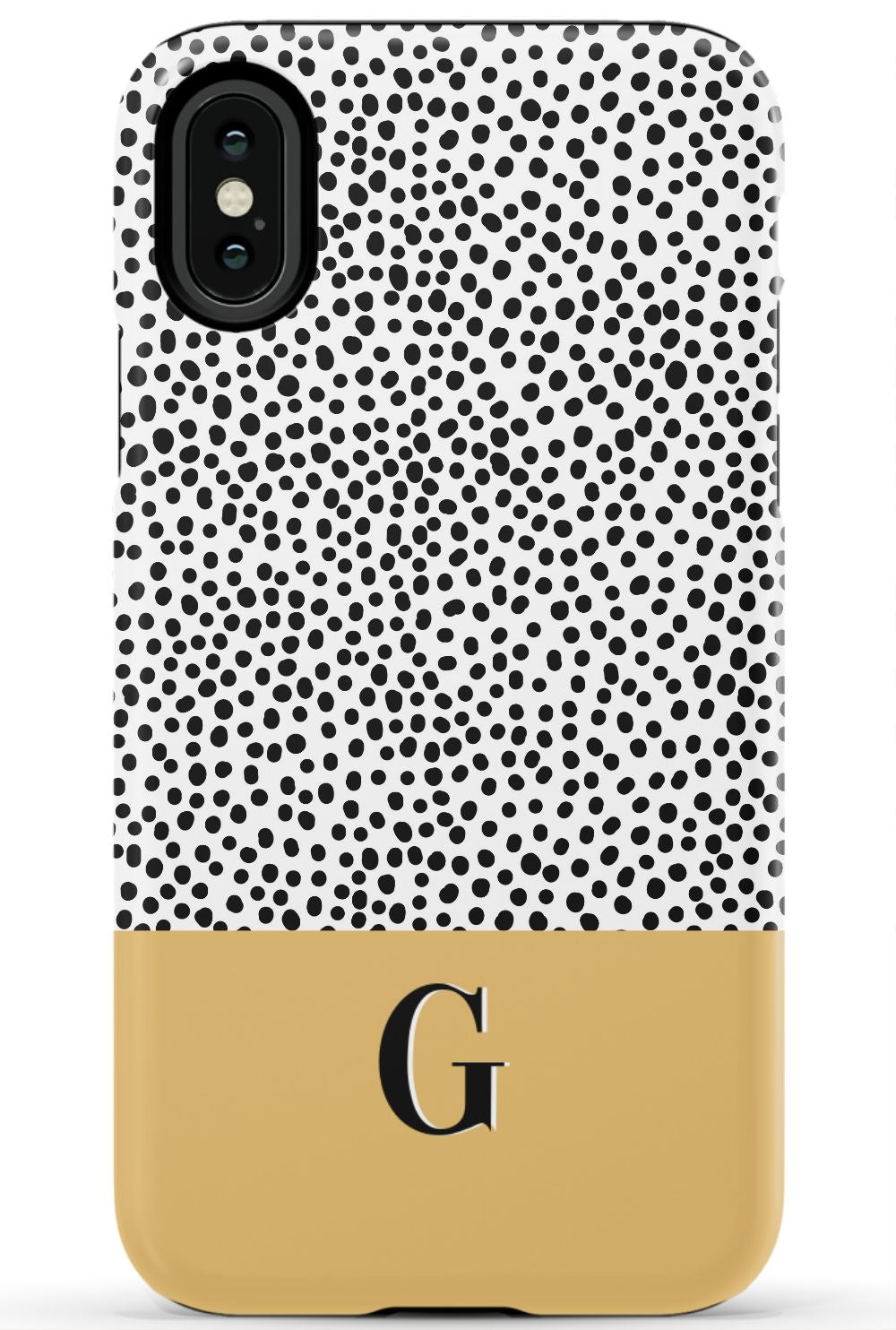 HARVEST GOLD DOTS Phone Case