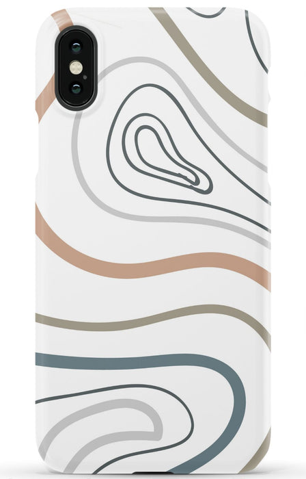 Earthtone Abstract Phone Case