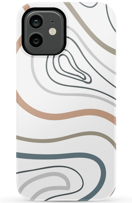 Earthtone Abstract Phone Case