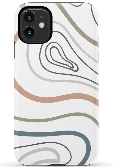 Earthtone Abstract Phone Case