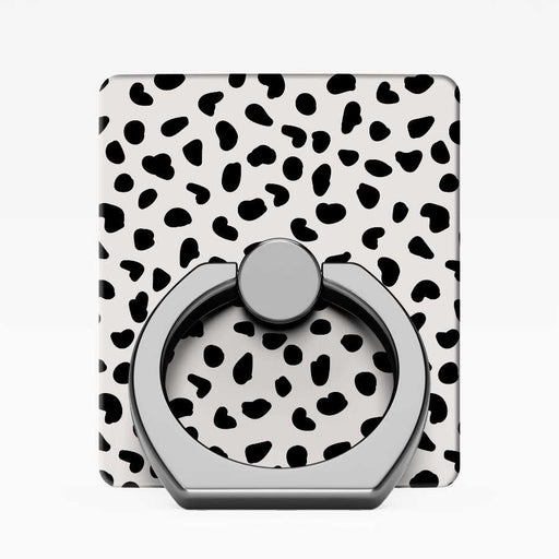 Black Dots Ring Holder Phone Grip