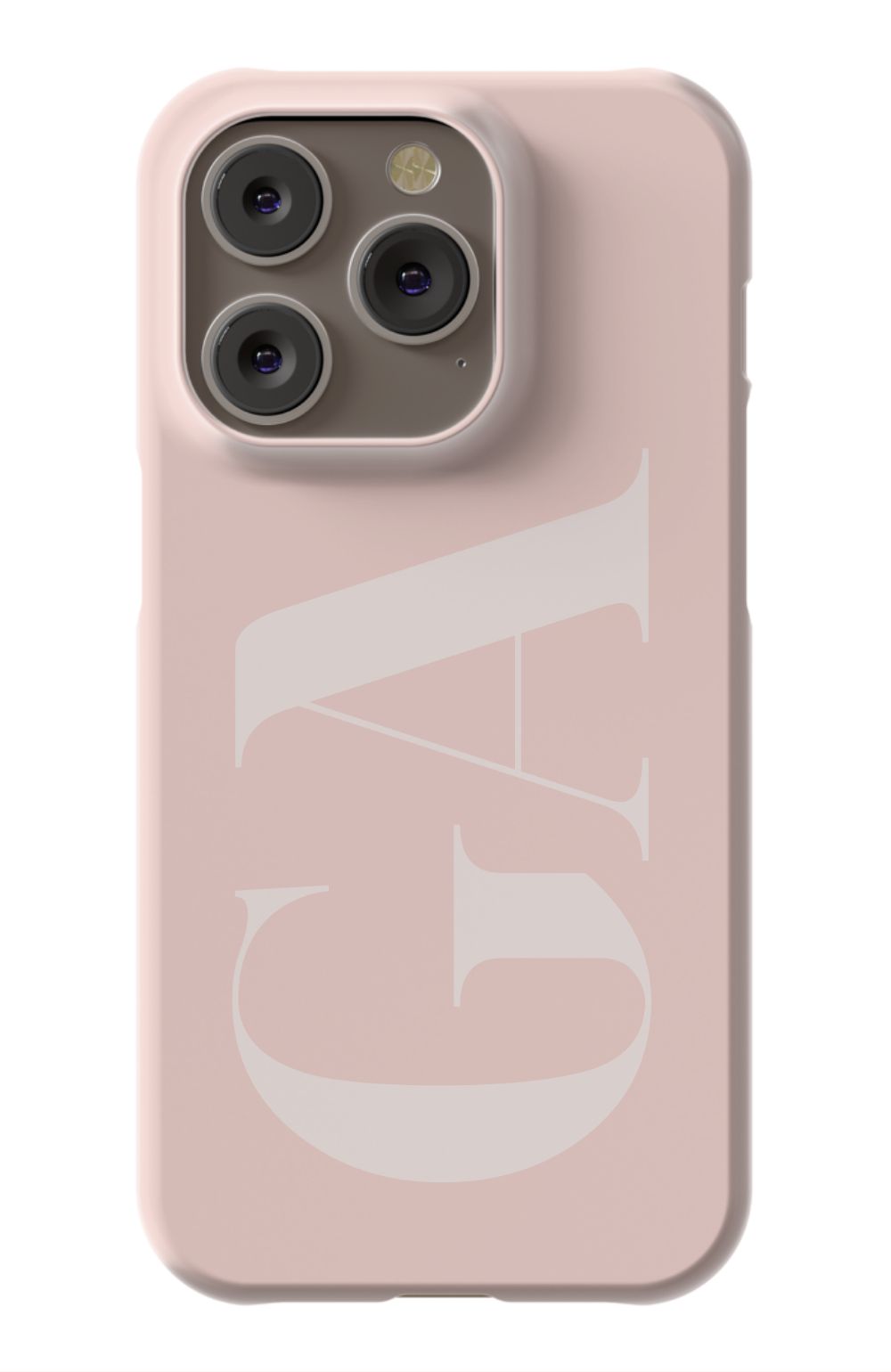 POWDER PINK Personalized Phone Case