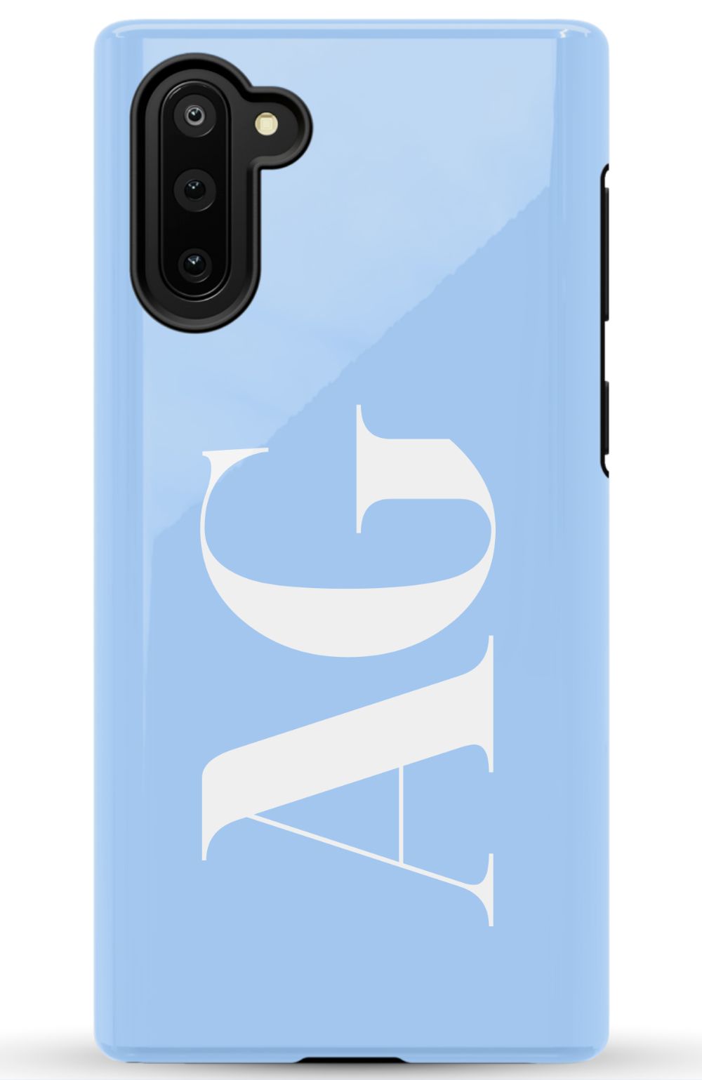 BABY BLUE Monogram Phone Case
