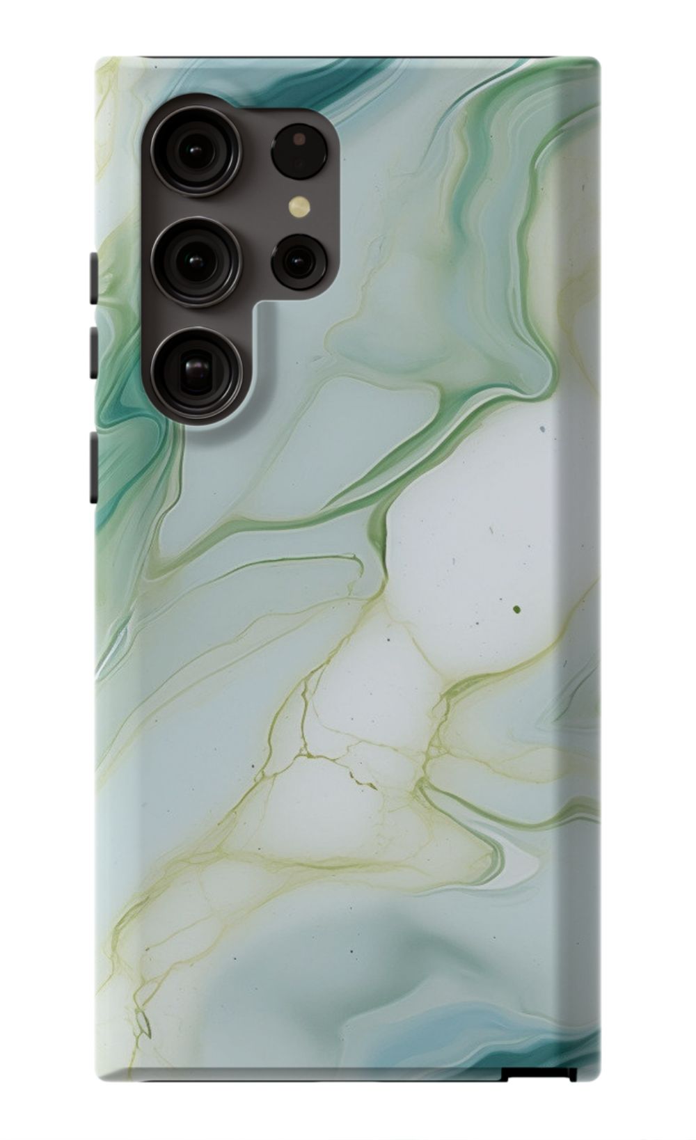 GREEN MARBLE Phone Case