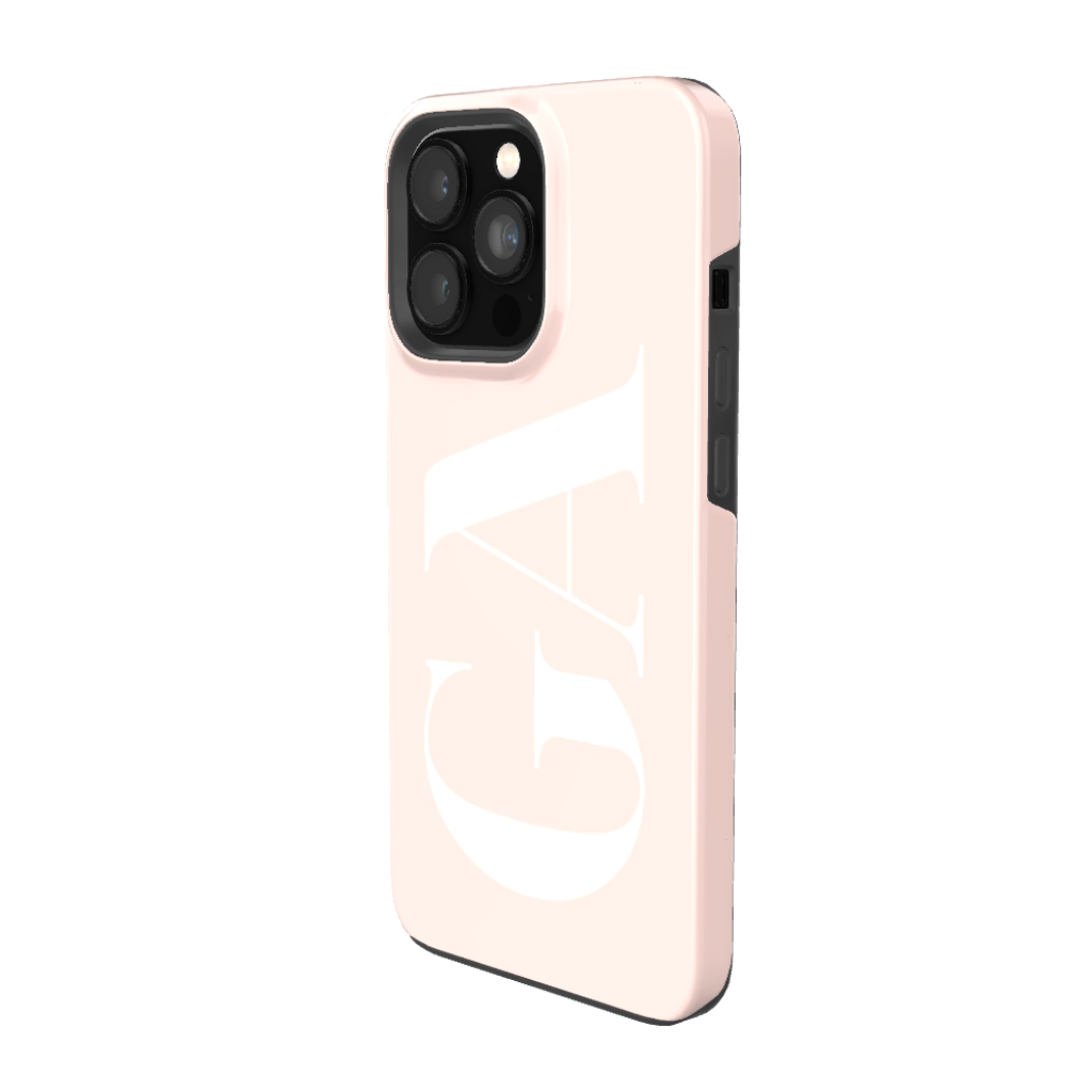POWDER PINK Personalized Phone Case