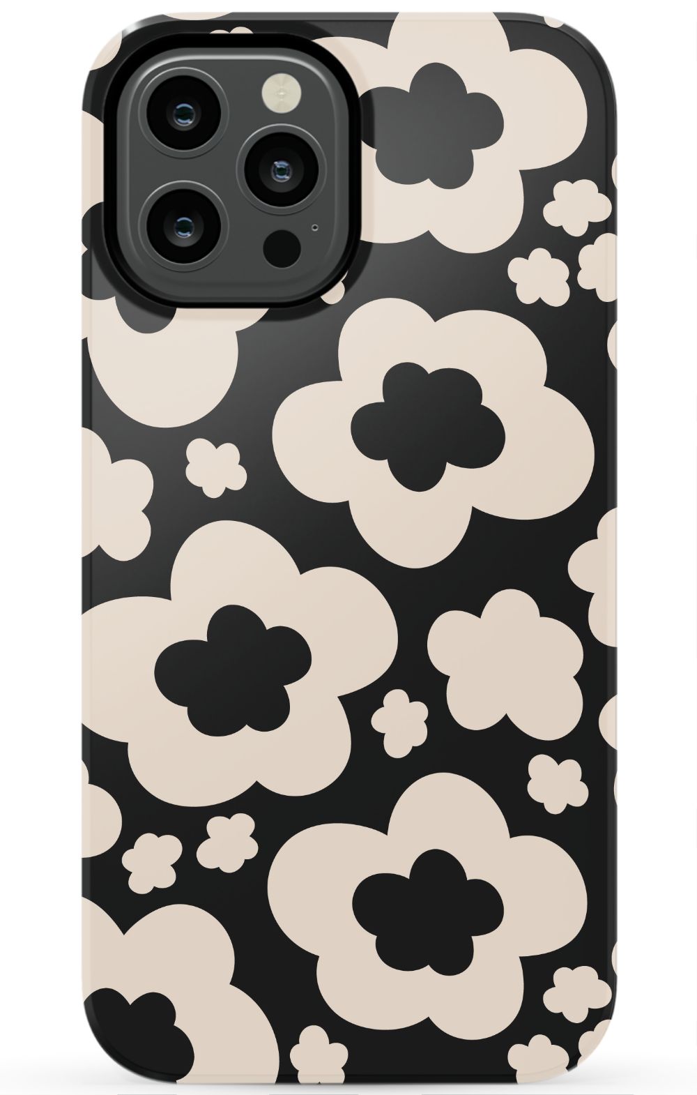 MONOCHROME PETALS Phone Case