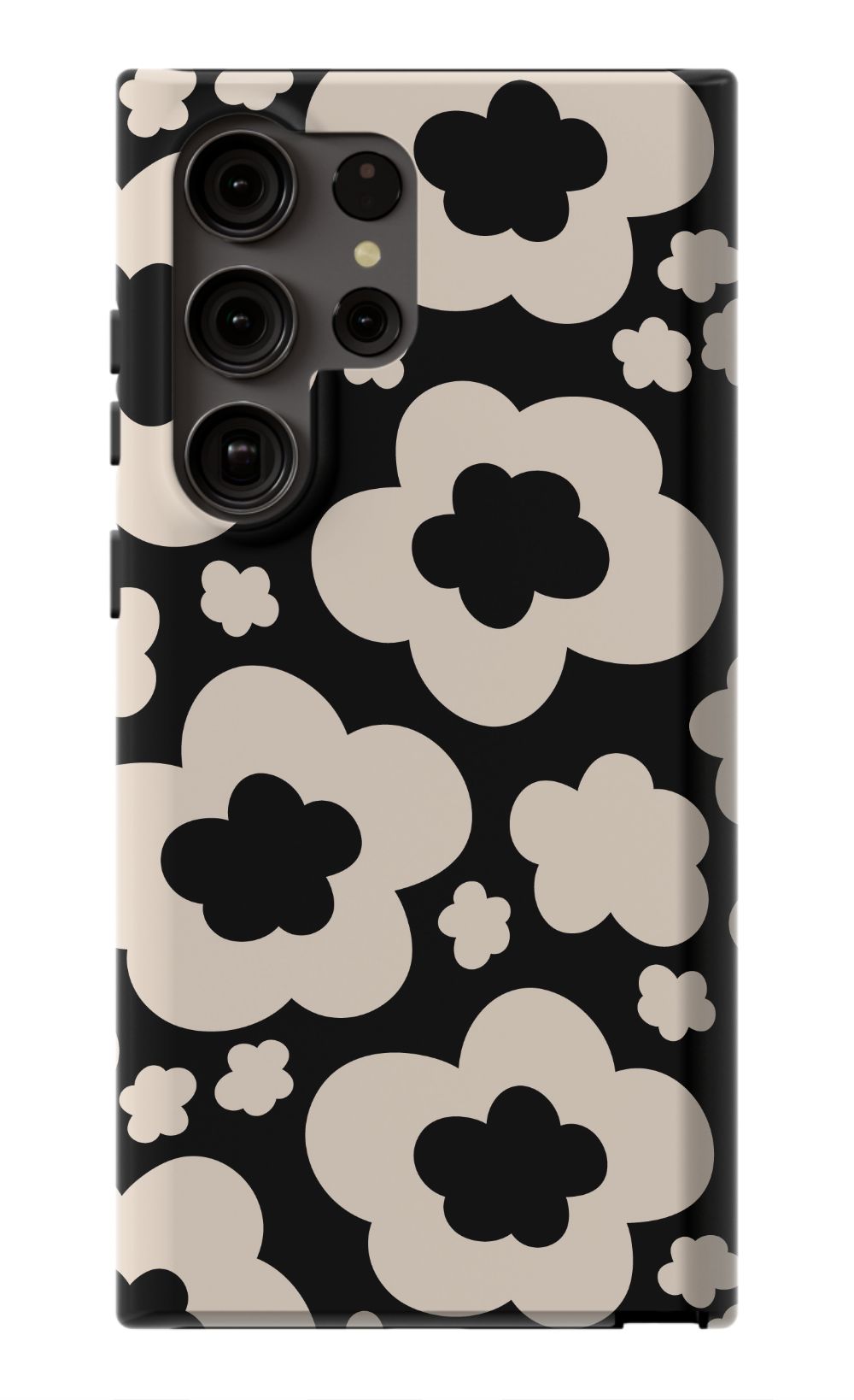 MONOCHROME PETALS Phone Case