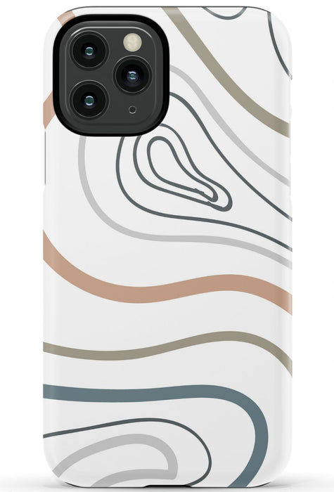 Earthtone Abstract Phone Case