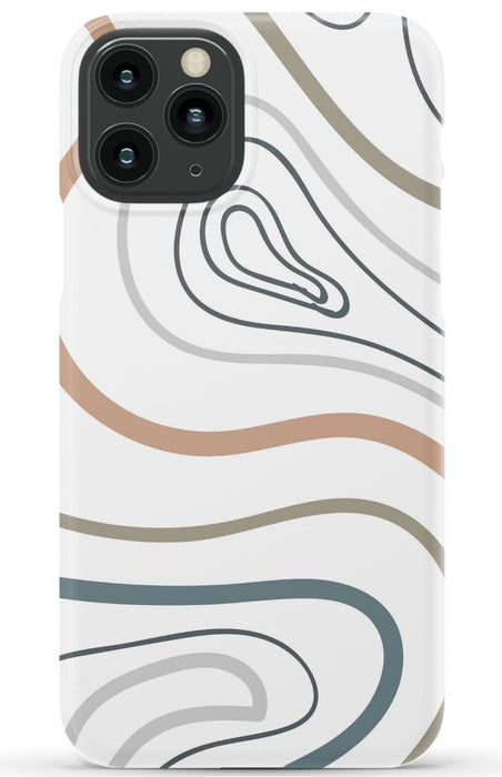 Earthtone Abstract Phone Case