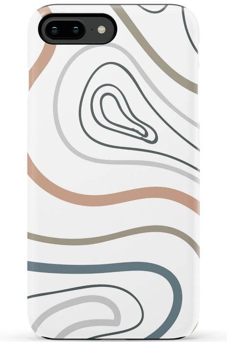 Earthtone Abstract Phone Case
