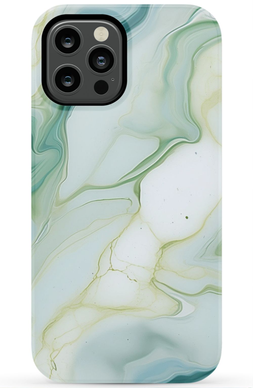 GREEN MARBLE Phone Case