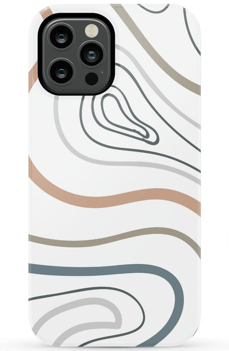 Earthtone Abstract Phone Case