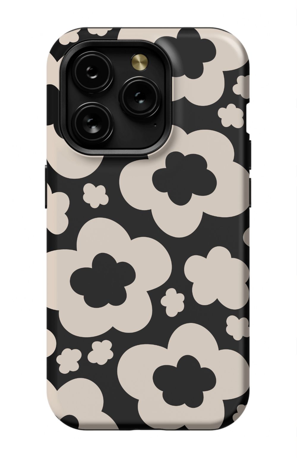 MONOCHROME PETALS Phone Case