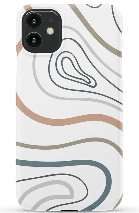 Earthtone Abstract Phone Case