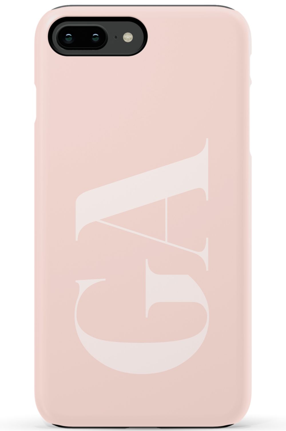 POWDER PINK Personalized Phone Case