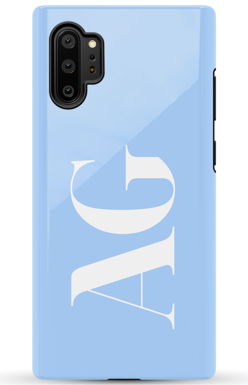 BABY BLUE Monogram Phone Case