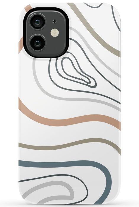Earthtone Abstract Phone Case