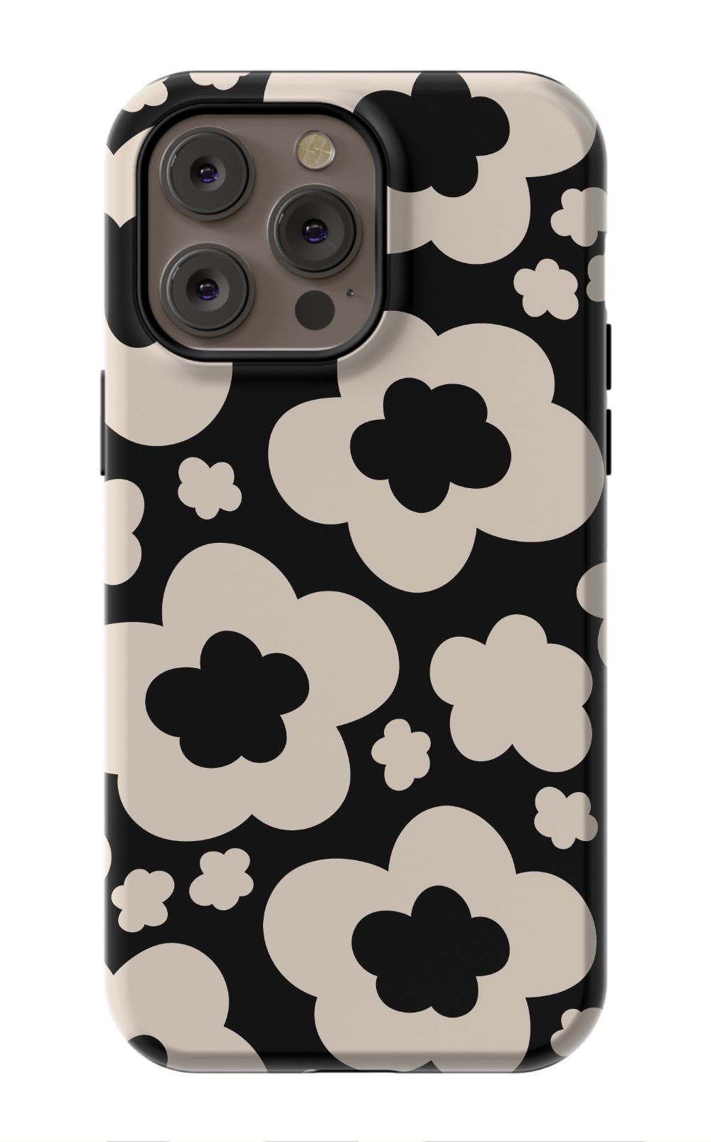 MONOCHROME PETALS Phone Case
