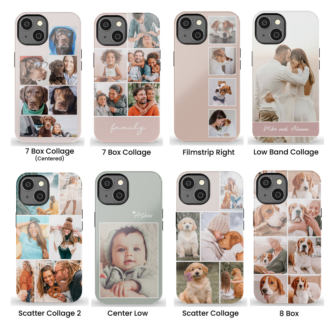 photo picture collage phone cases