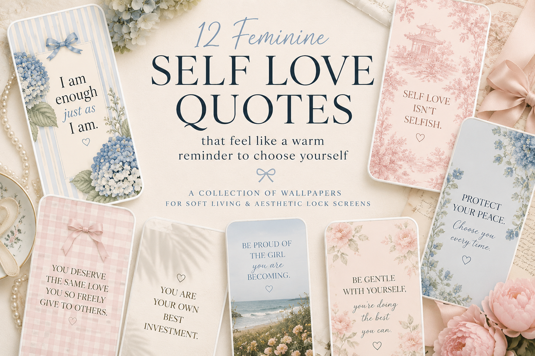 12 Feminine Self-Love Quotes That Feel Like a Warm Reminder to Choose Yourself