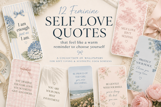 12 Feminine Self-Love Quotes That Feel Like a Warm Reminder to Choose Yourself