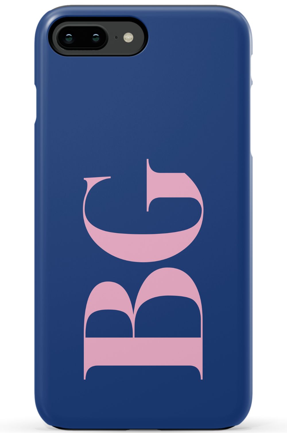 NAVY CHIC Monogram Phone Case Admin