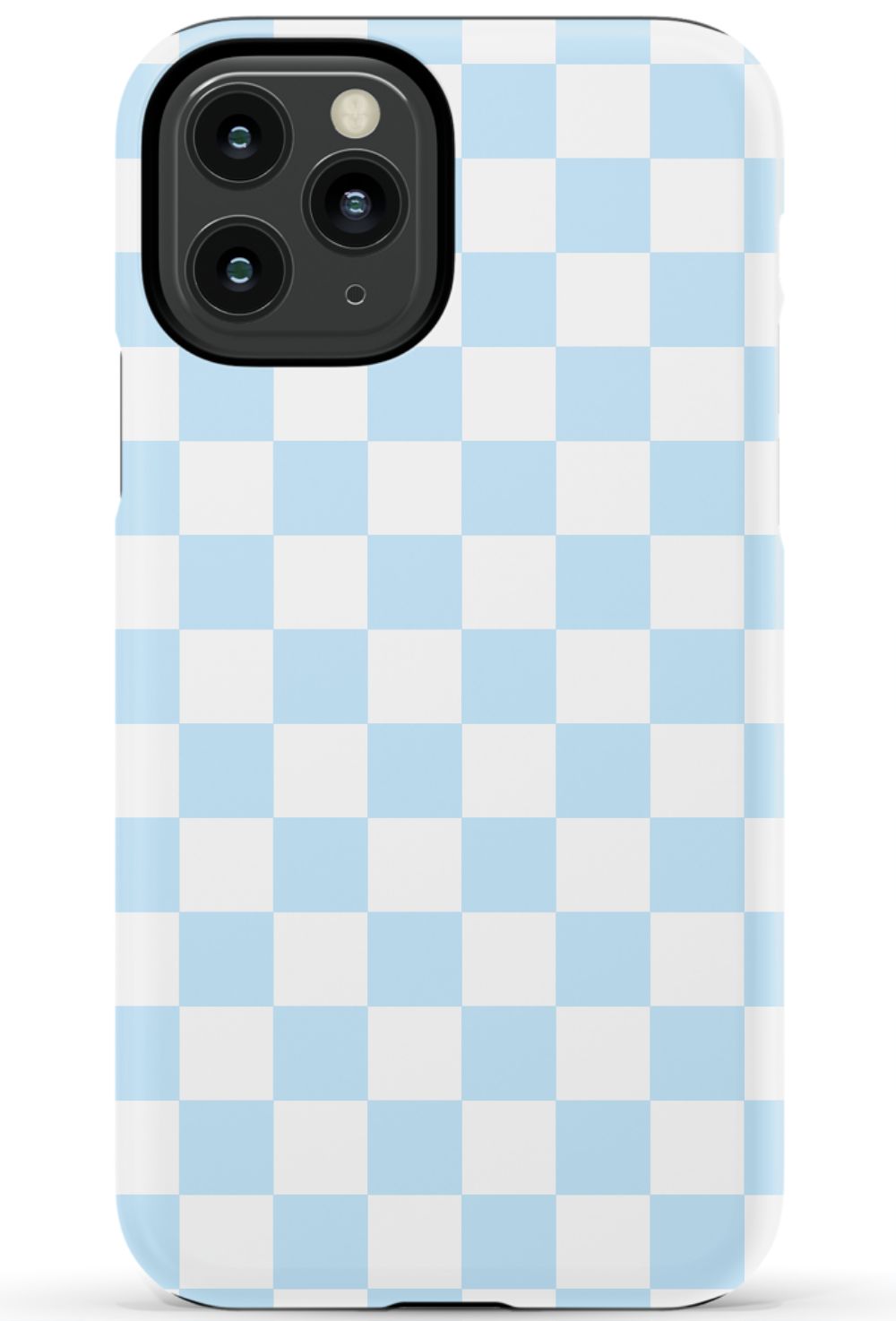 Blue Checkers iPhone Case