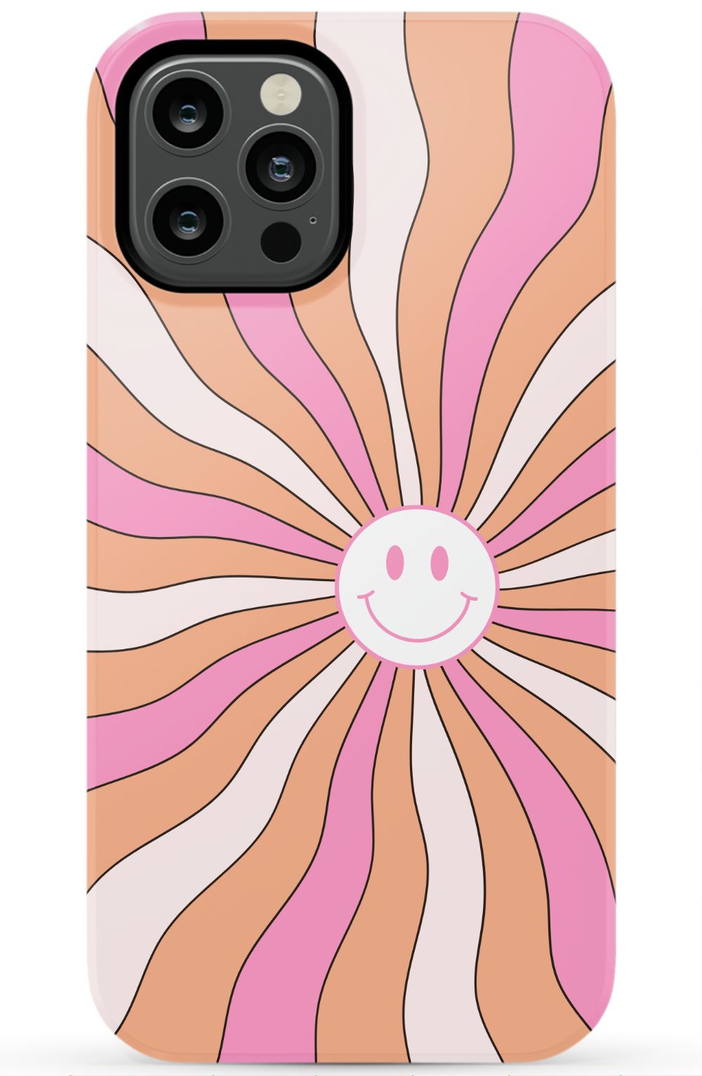 Retro Smiley Face iPhone Case