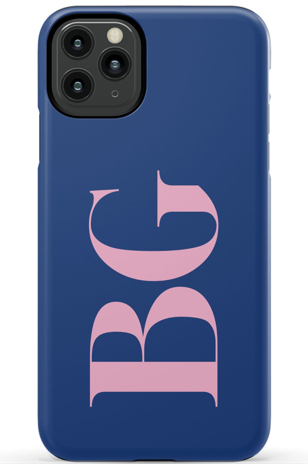NAVY CHIC Monogram Phone Case Admin