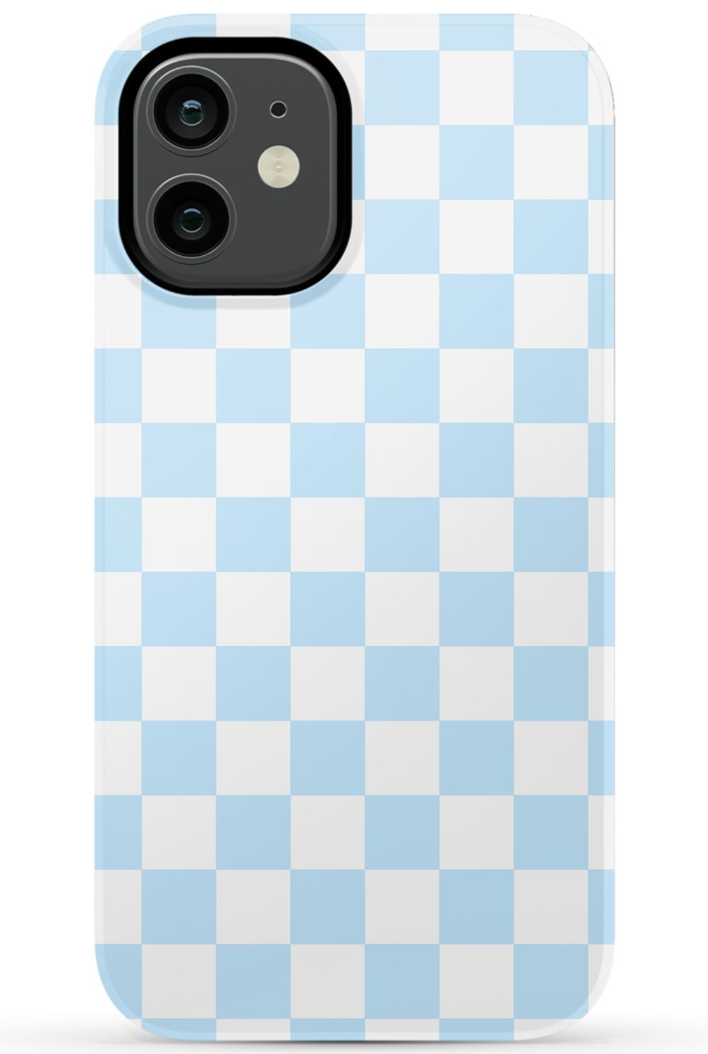 Blue Checkers iPhone Case