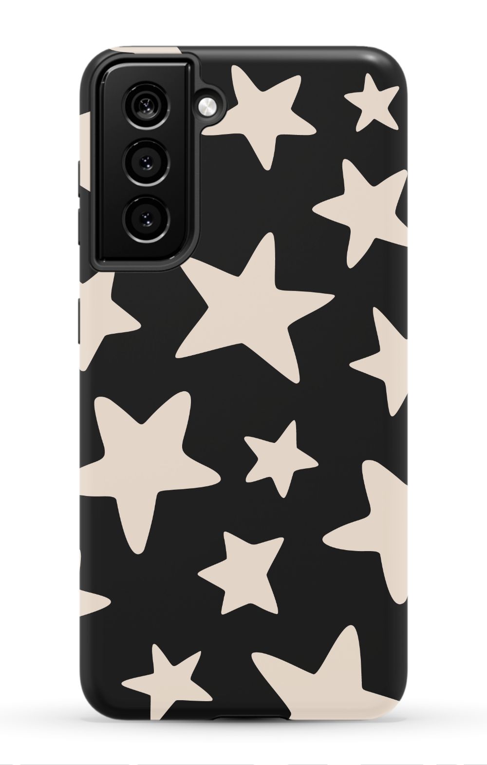 Black Funky Stars Phone Case Admin