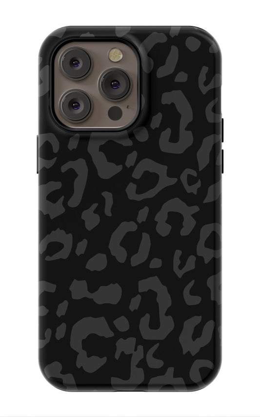 Black Leopard iPhone Case