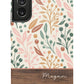 Floral Wood Phone Case
