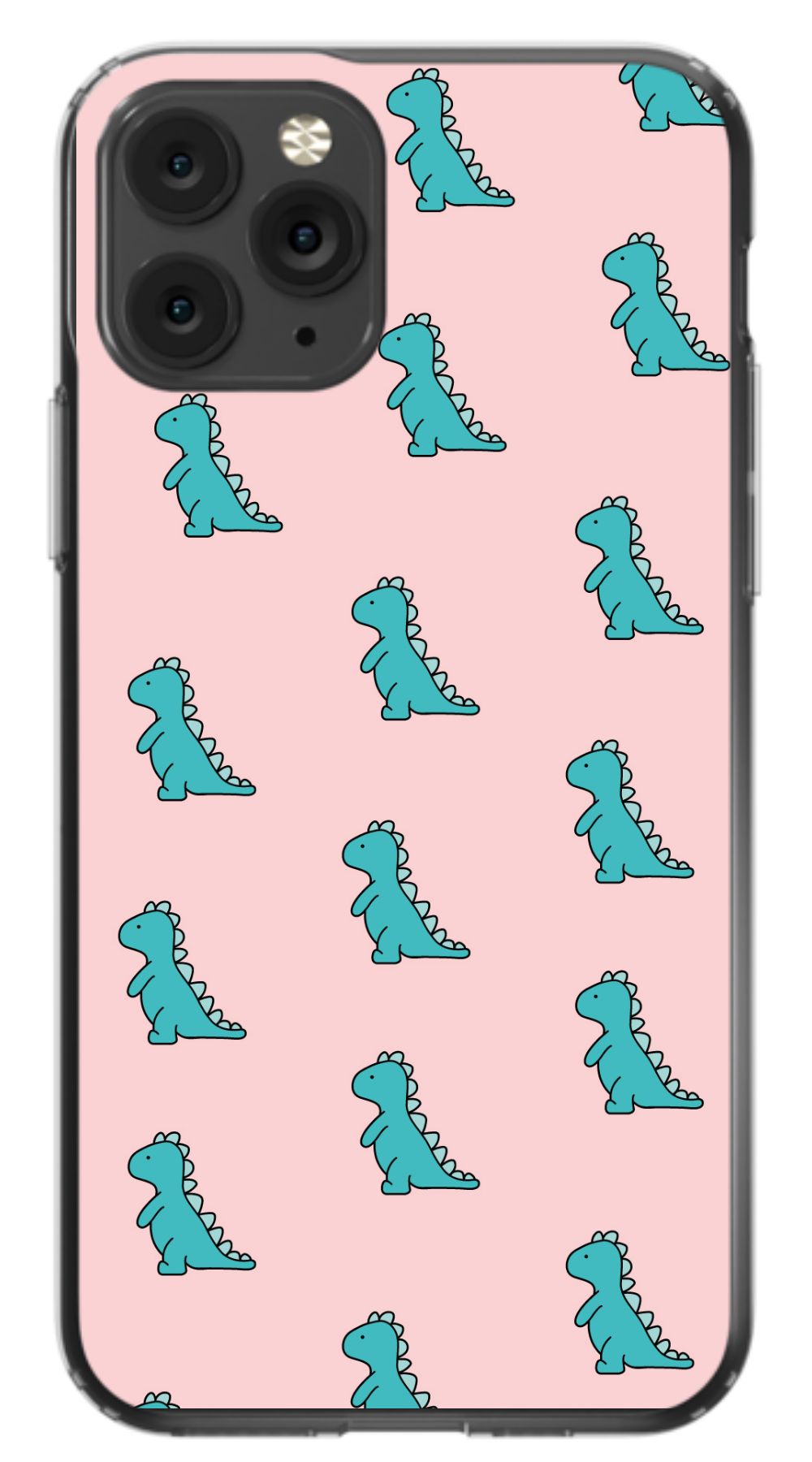 Pink Dino Phone Case