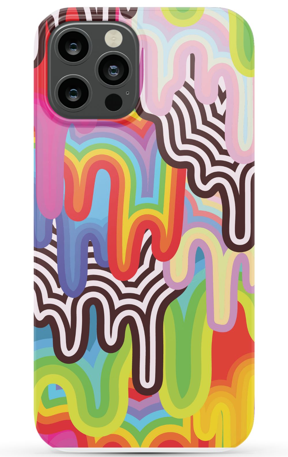 Trippy Drip iPhone Case