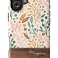 Floral Wood Phone Case
