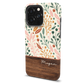 Floral Wood Phone Case