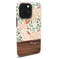 Floral Wood Phone Case