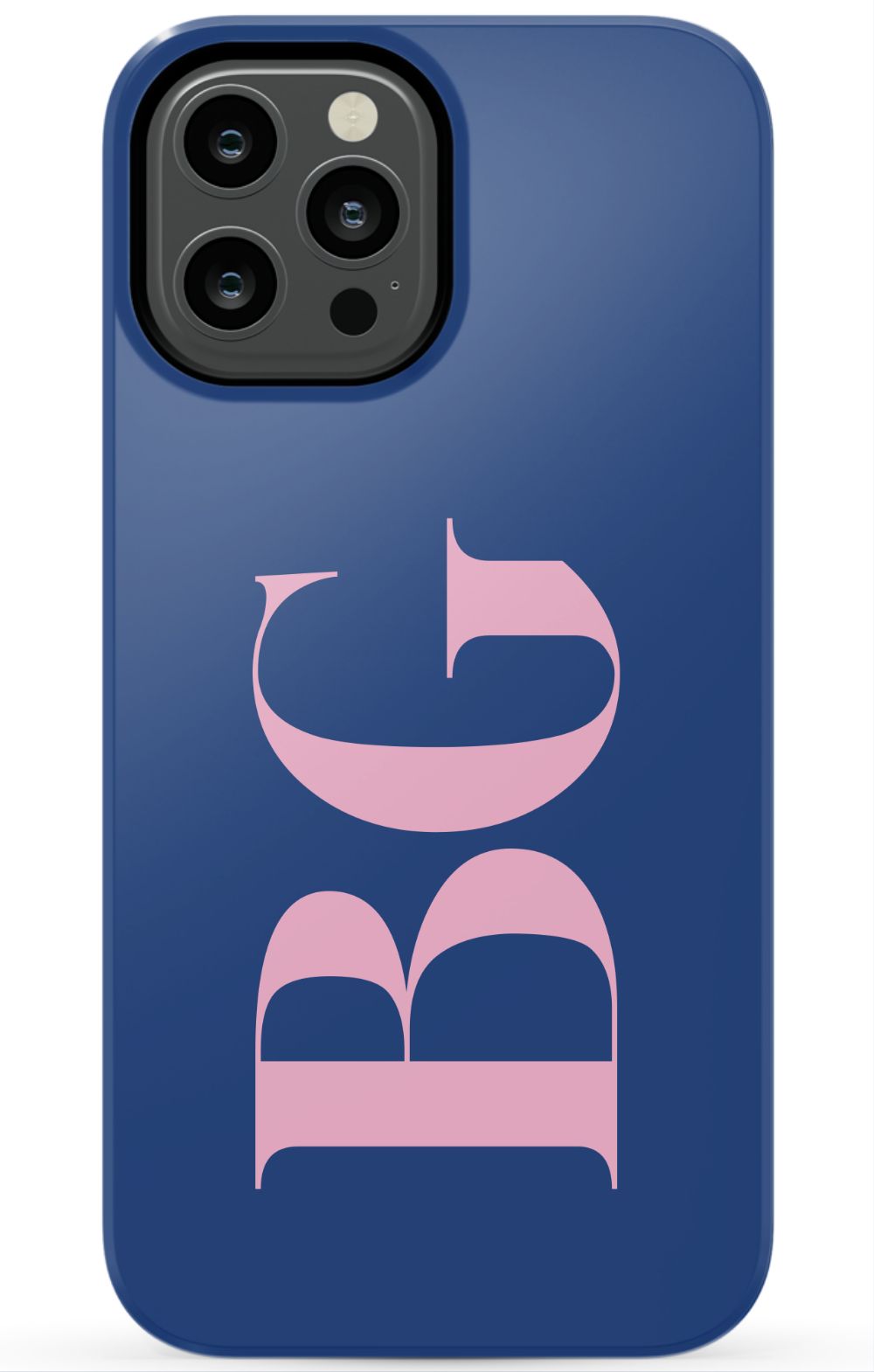 NAVY CHIC Monogram Phone Case Admin