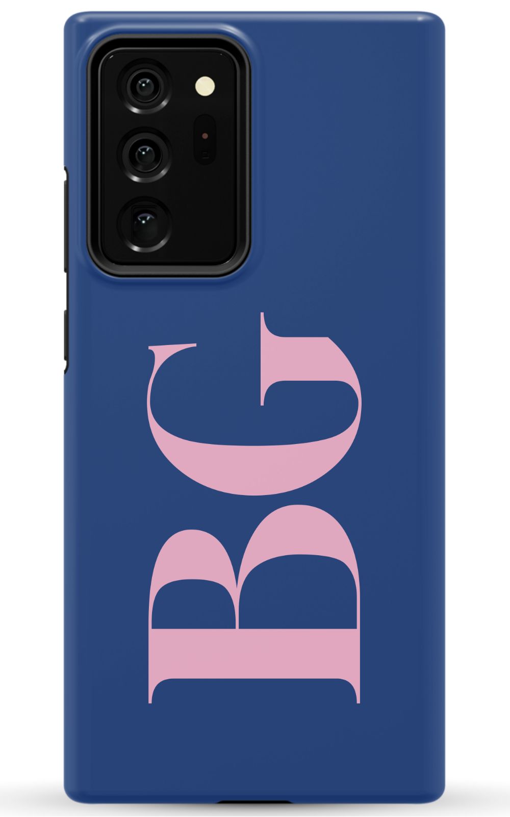 NAVY CHIC Monogram Phone Case Admin